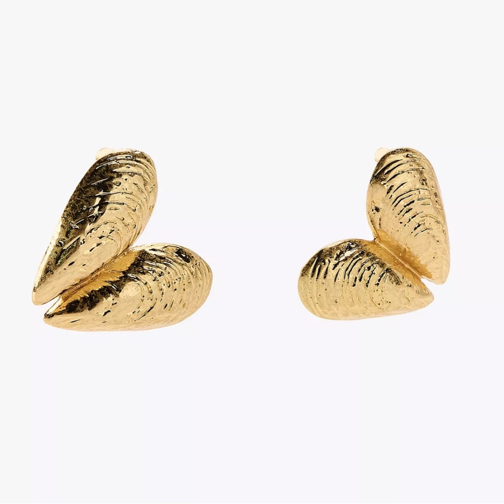 MUSSEL EARRINGS - Picture 5 of 5